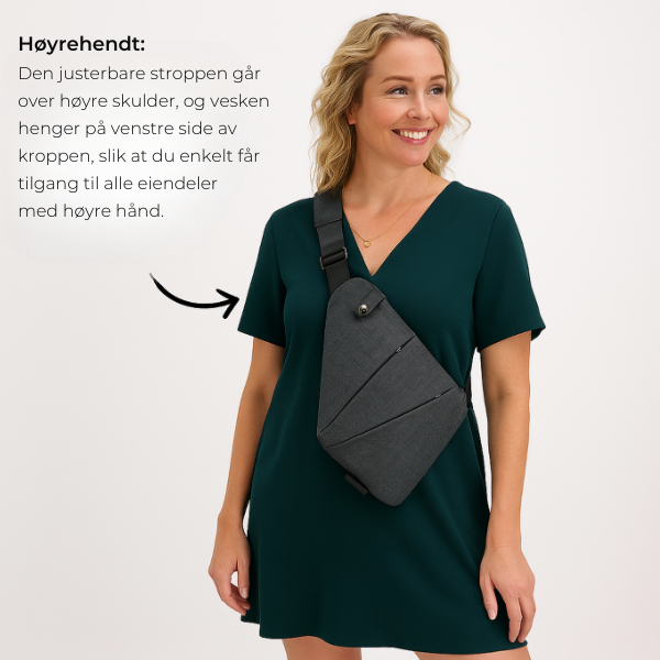 SafeBag | Skulderveske