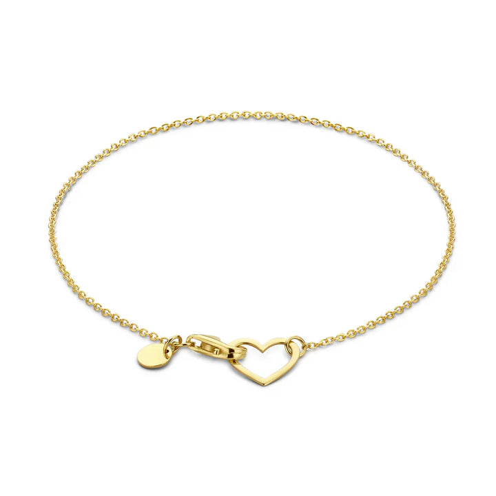 Lilou Coeur Armbånd | 14k gull